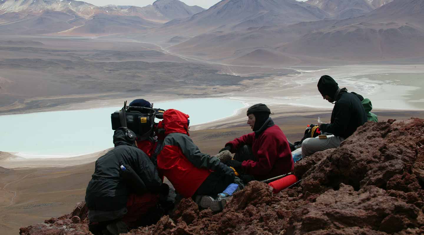 Ascent in Juriques Bolivia