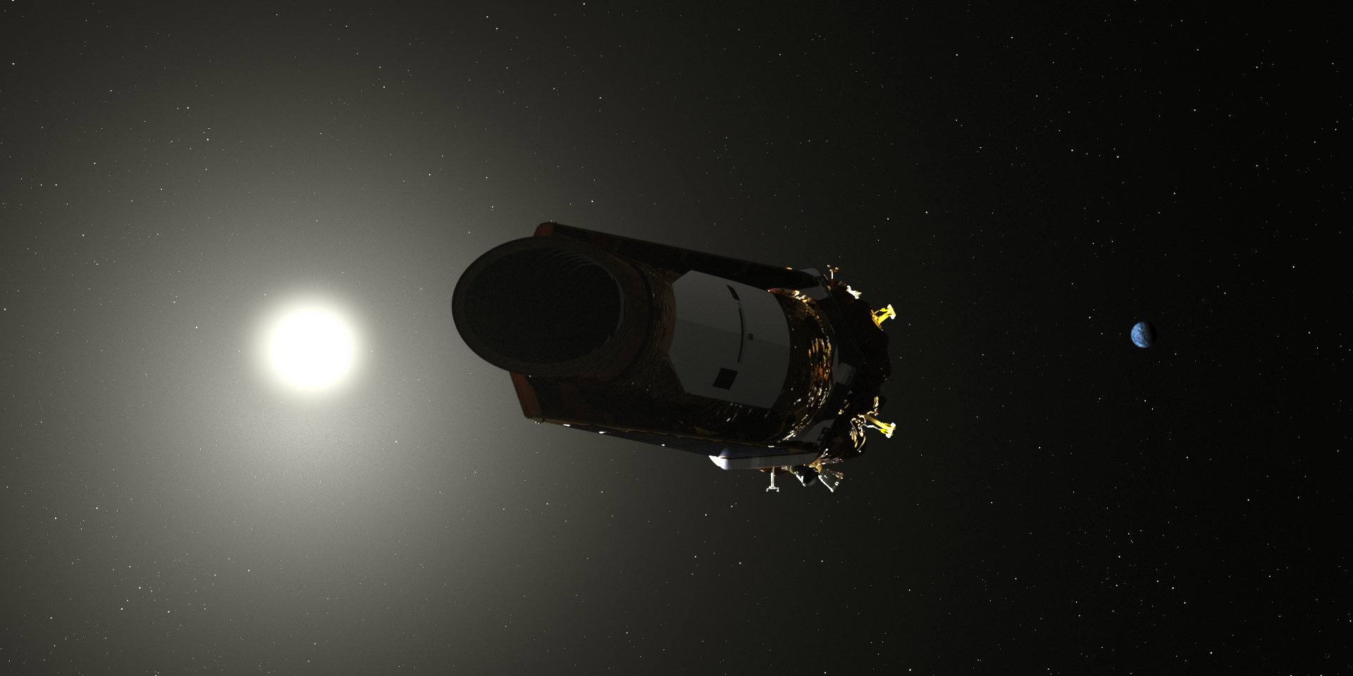 image of Kepler against dark background