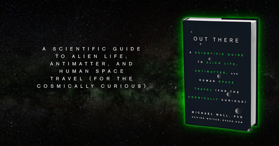 Out There Book Cover and quote