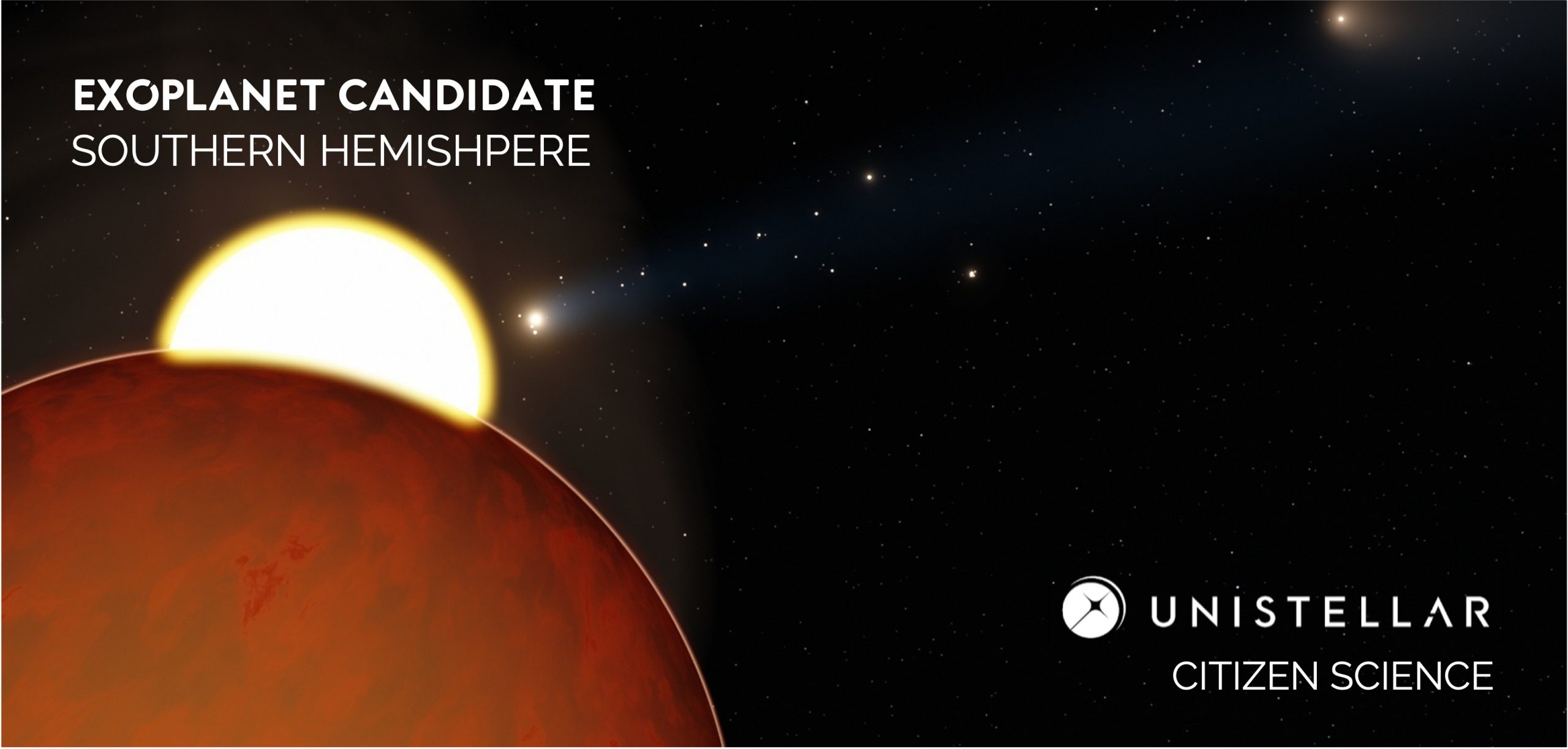 Exoplanet Candidate illustration - Unistellar