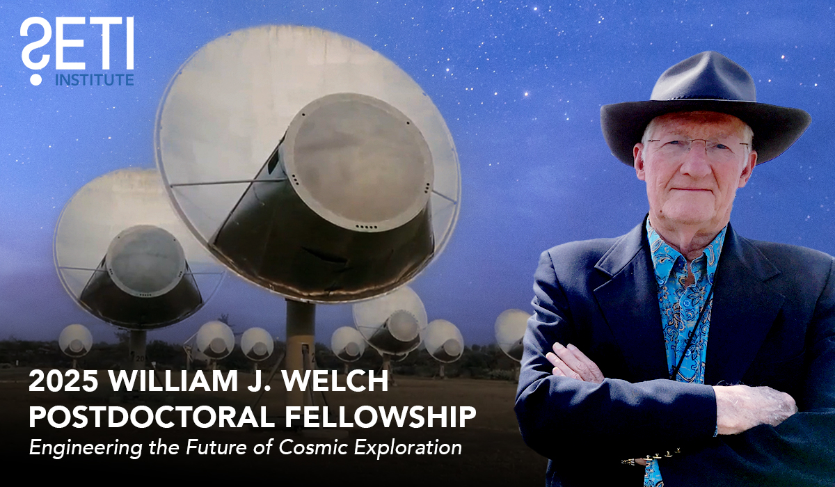 SETI Institute Invites Applications for the 2025 William J