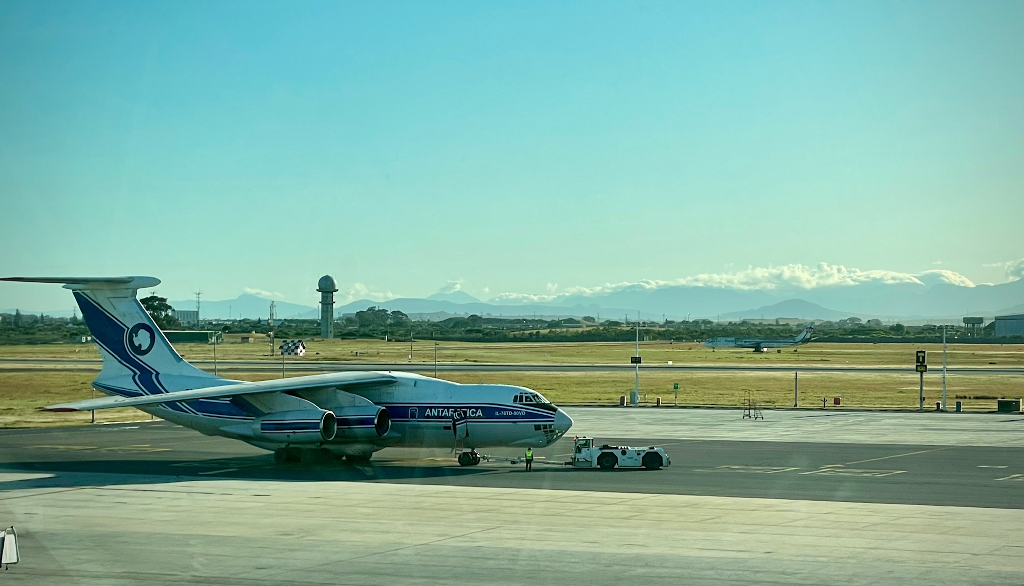 plane to Antarctica