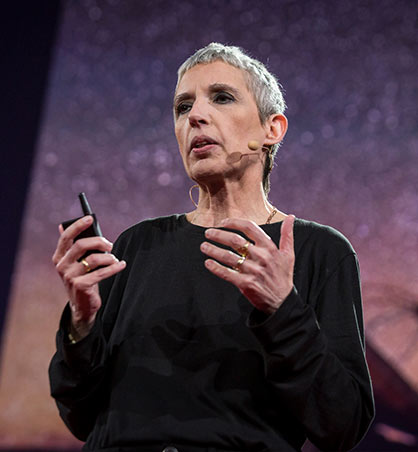 Nathalie Cabrol at her TED Talk