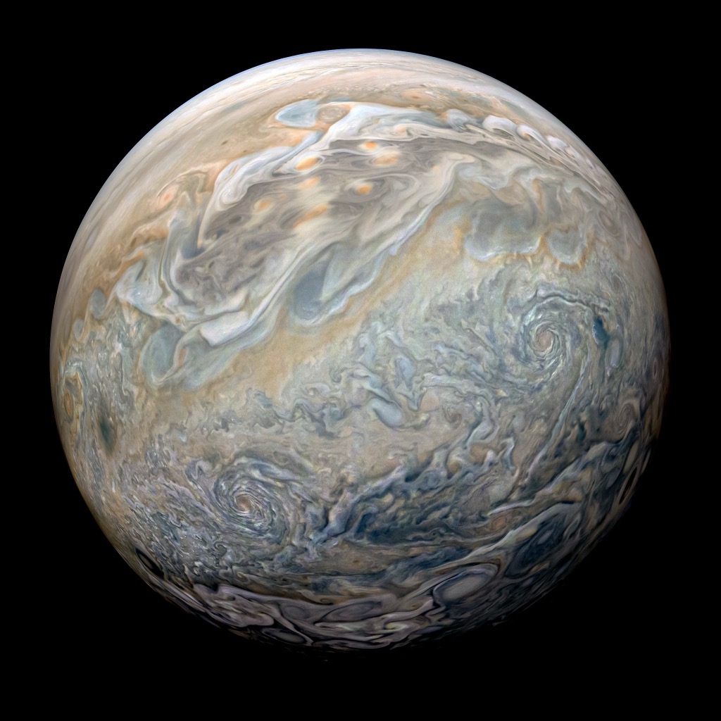 Jupiter from Juno on Perijove 23