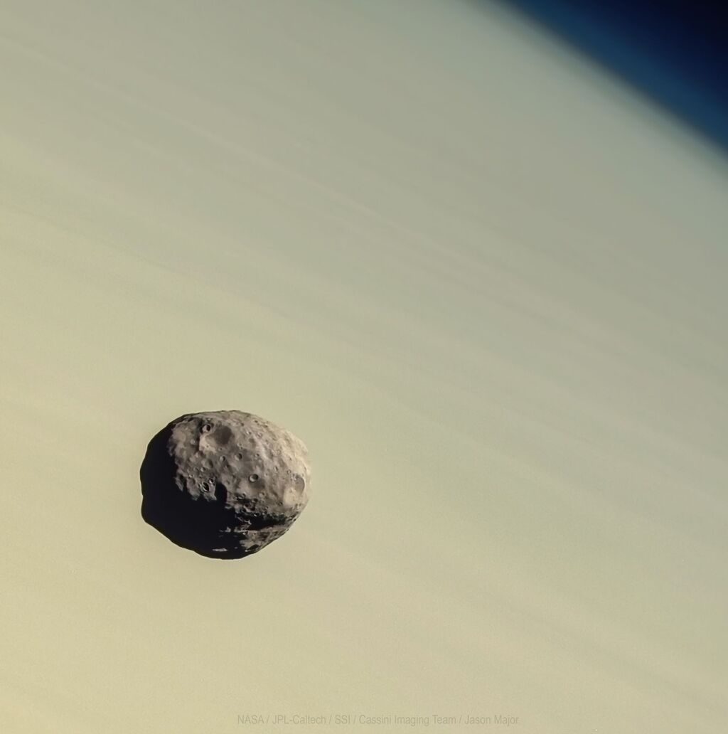 Janus in Front of Saturn