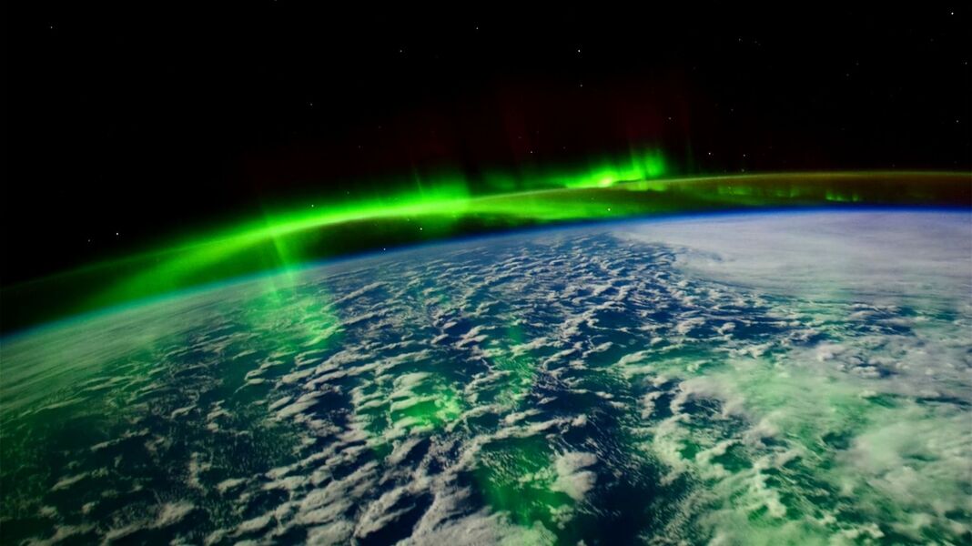 Aurora Borealis from Space