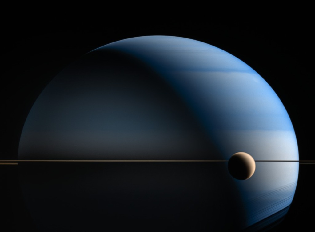 Saturn and Titan