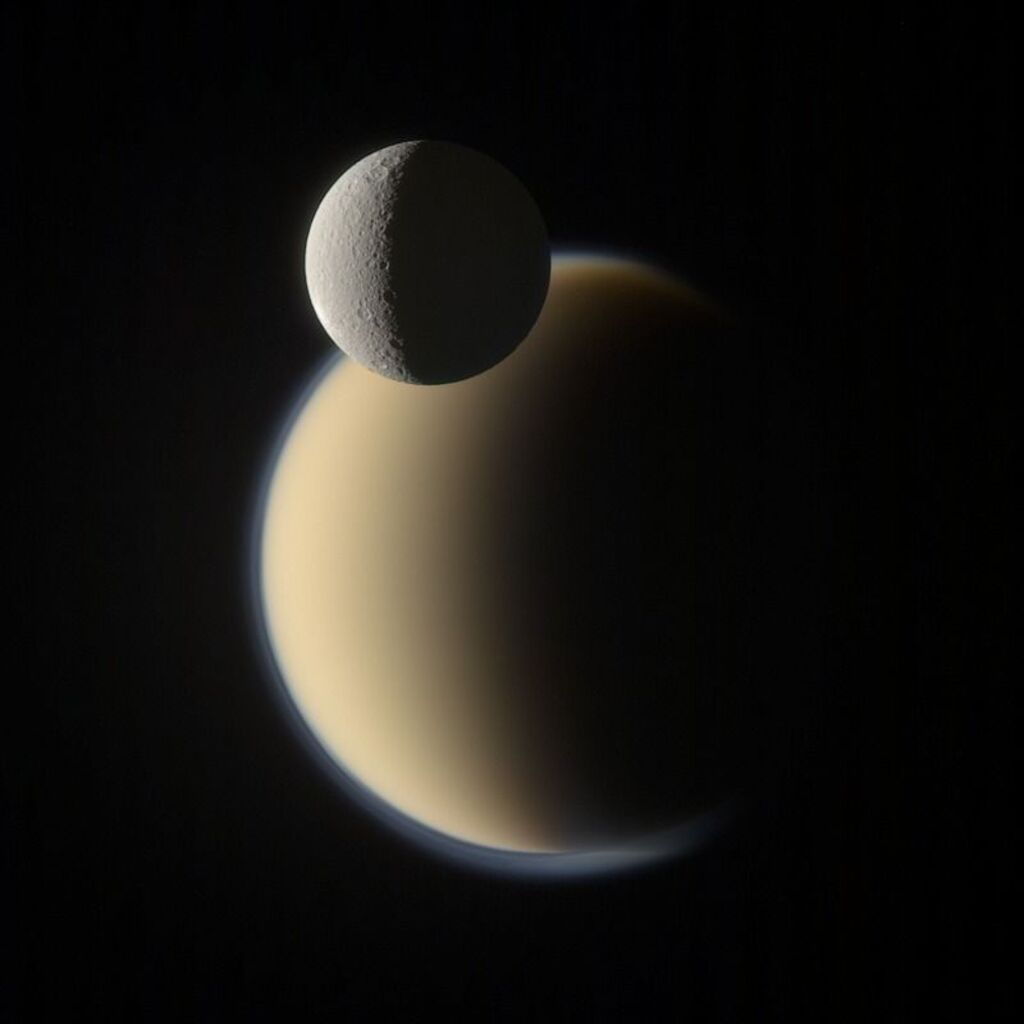 Titan and Rhea