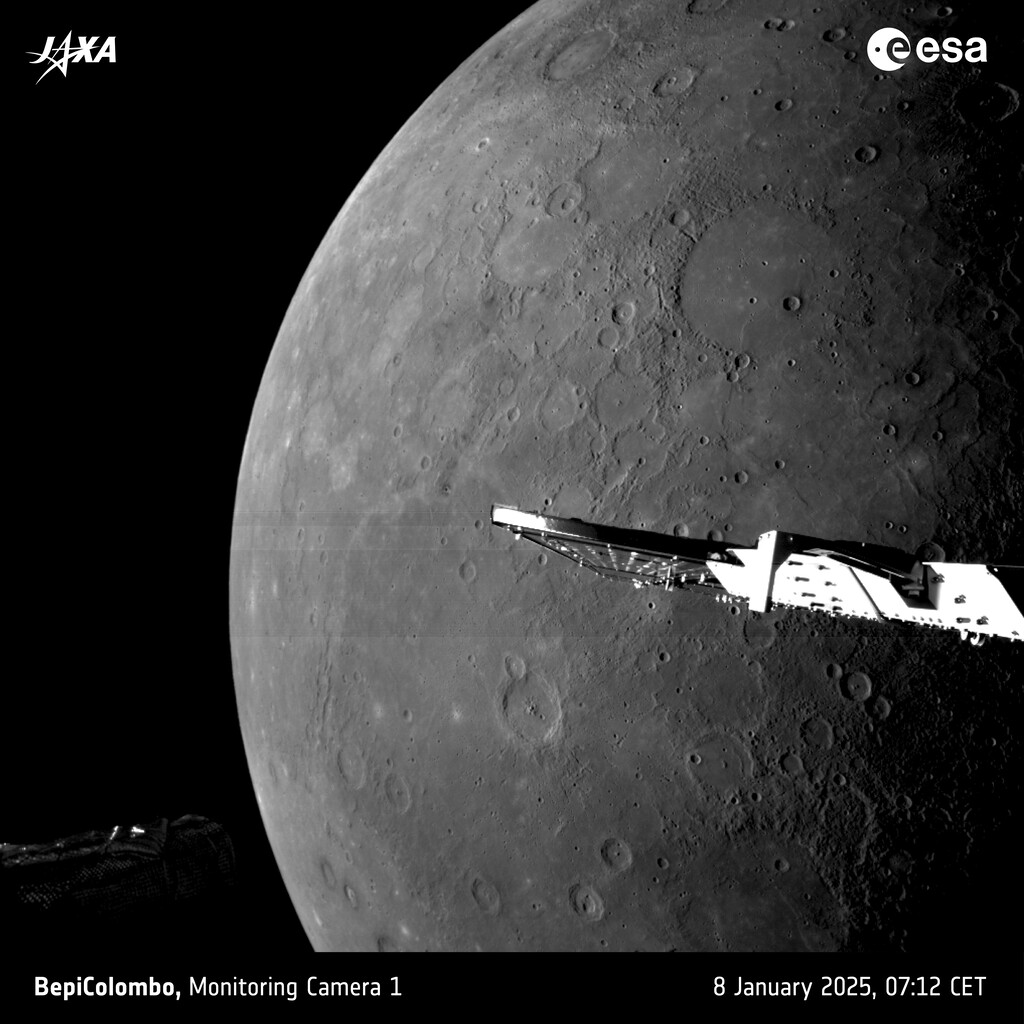 Mercury's Sunlit North