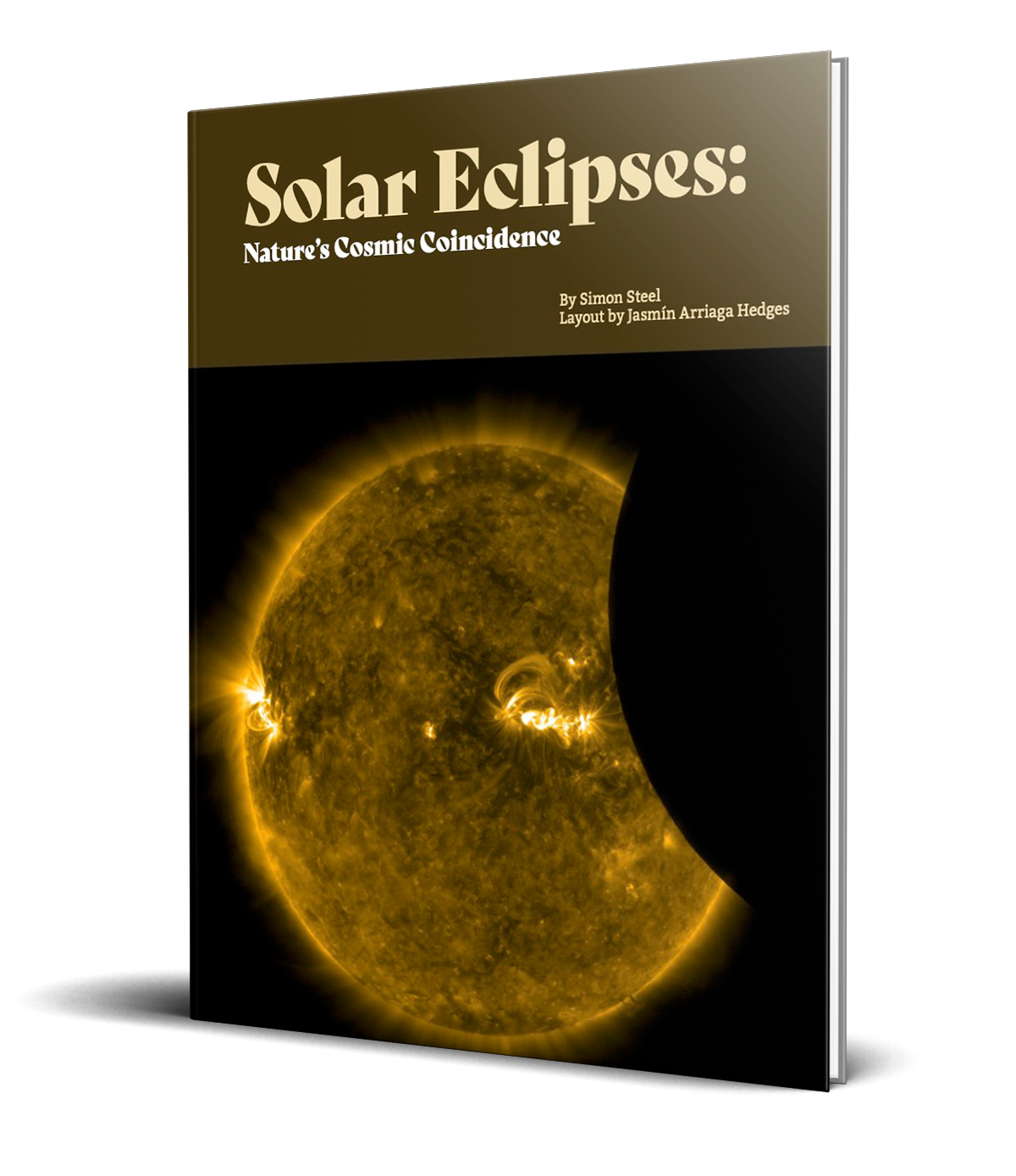 Solar Eclipses: Nature’s Cosmic Coincidence 3D eBook Cover