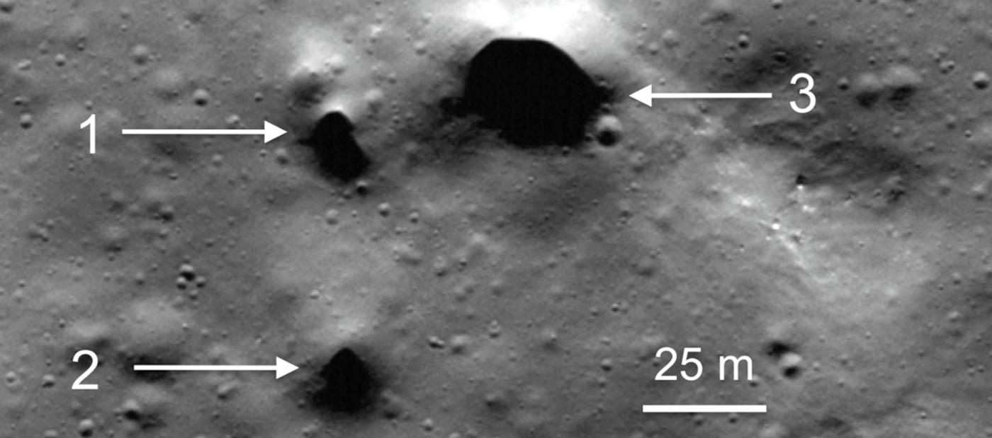 lunar holes