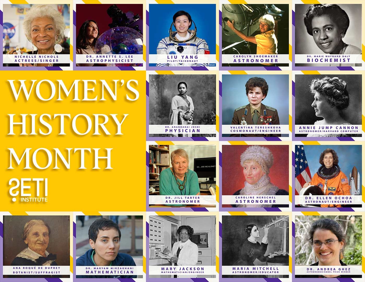 SETI Institute Celebrates Women’s History Month